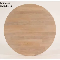 Sofabord i egetr, 60 x 120 cm.